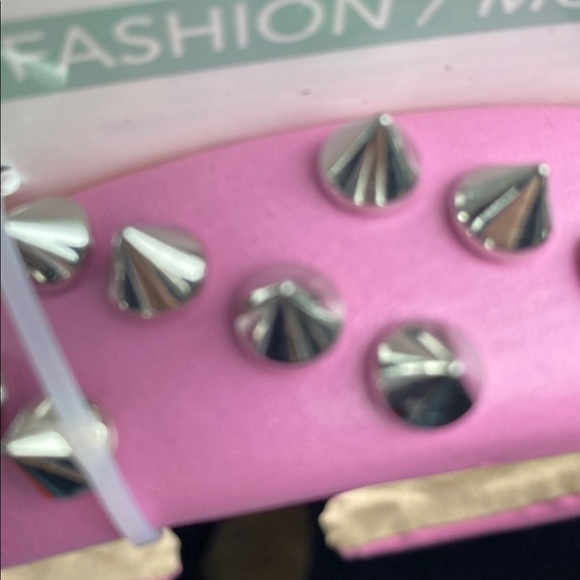 Pink Spiked Hairband - Picture 3 of 4